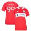 Hugo Cuypers Chicago Fire adidas Women's 2026 Forever Red Replica Jersey - Red - Front View