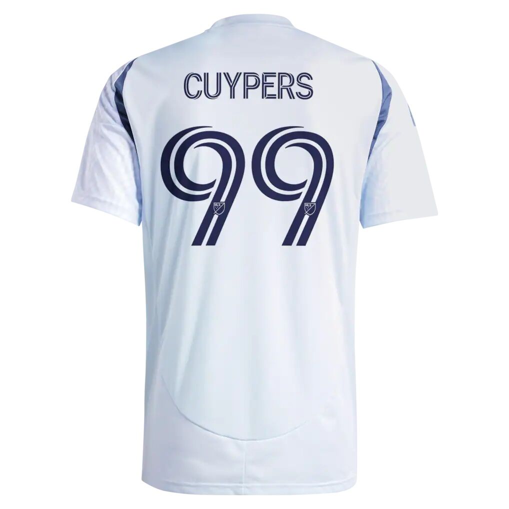 Hugo Cuypers Chicago Fire adidas 2025 The Municipal Kit Replica Jersey - Light Blue