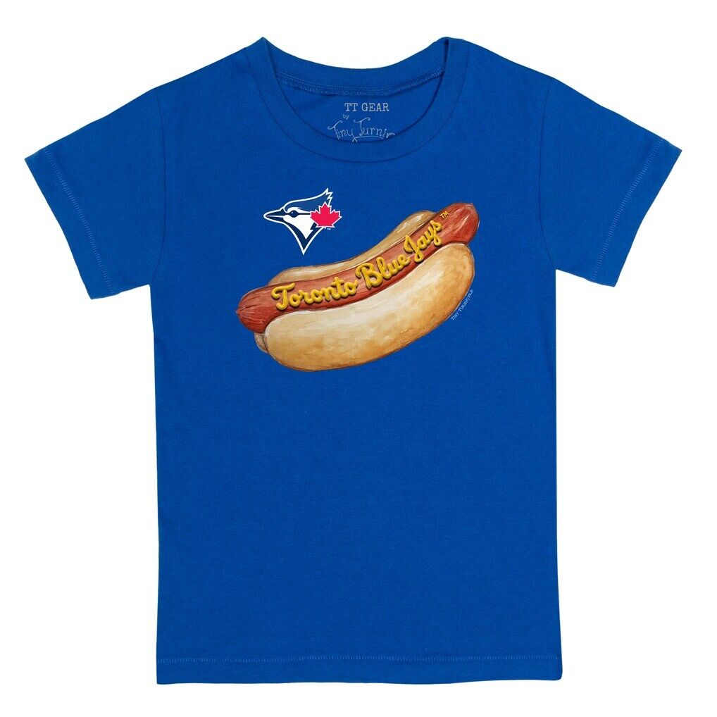 Toronto Blue Jays Tiny Turnip Infant Hot Dog T-Shirt - Royal