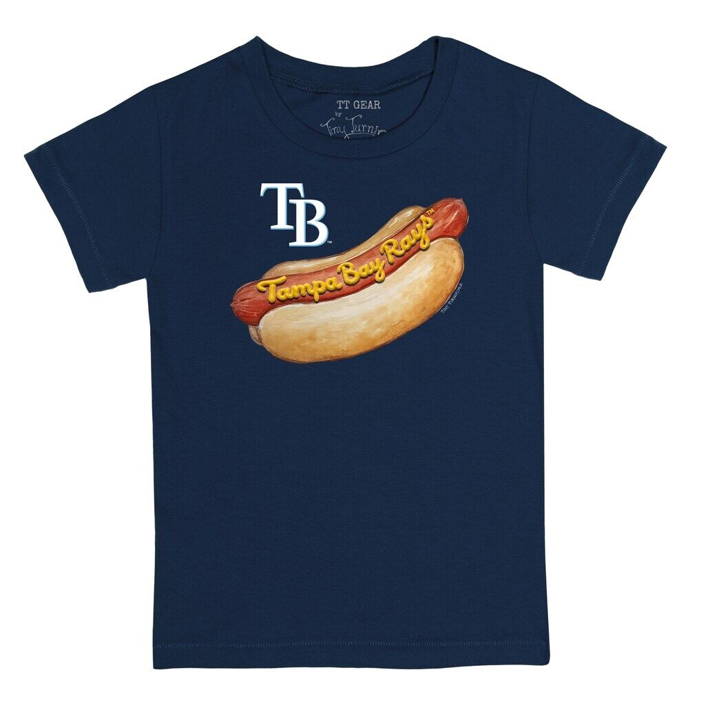 Tampa Bay Rays Tiny Turnip Youth Hot Dog T-Shirt