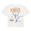 New York Knicks Miracle Academy Unisex 2026 NBA Champions T-Shirt - Cream - Detail View