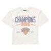 New York Knicks Miracle Academy Unisex 2026 NBA Champions T-Shirt - Cream - Side View