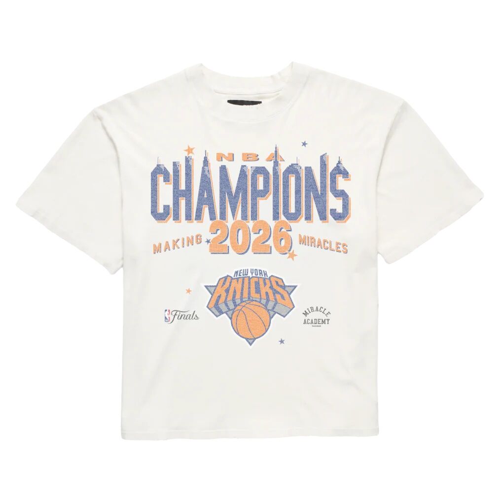 New York Knicks Miracle Academy Unisex 2026 NBA Champions T-Shirt
