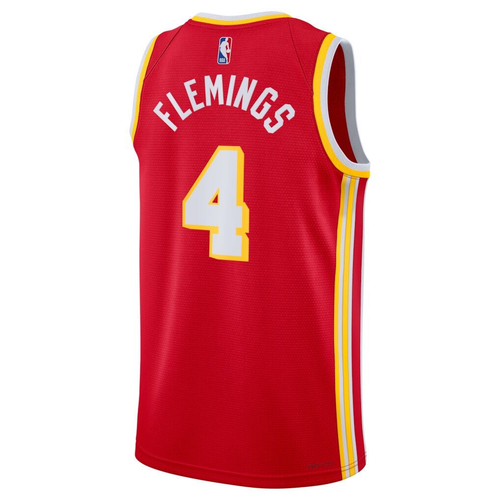 Kingston Flemings Atlanta Hawks Nike Unisex Swingman Jersey - Icon Edition