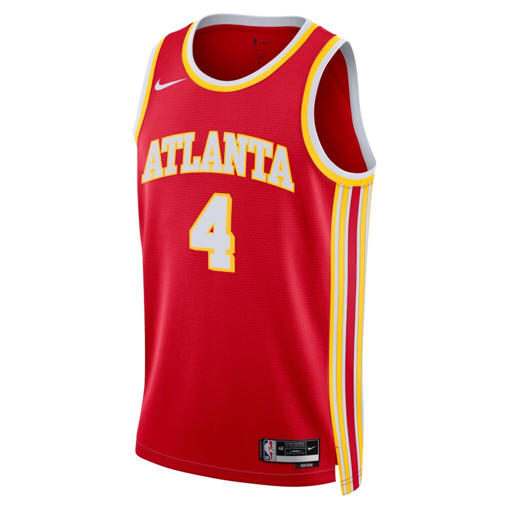 Kingston Flemings Atlanta Hawks Nike Unisex Swingman Jersey - Icon Edition