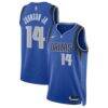 Morez Johnson Jr. Dallas Mavericks Nike Unisex Swingman Jersey - Blue - Front View