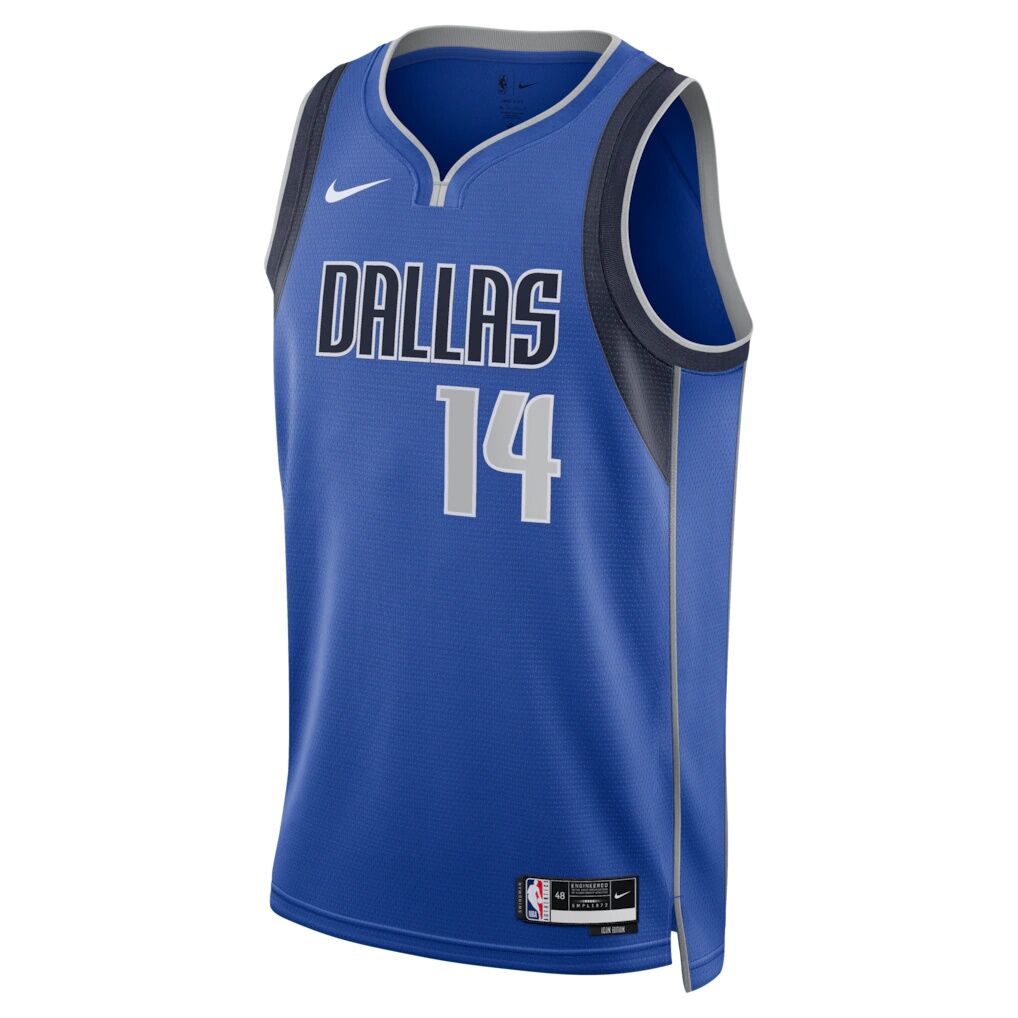 Morez Johnson Jr. Dallas Mavericks Nike Unisex Swingman Jersey - Icon Edition