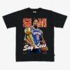 OG Anunoby New York Knicks SLAM Unisex 2026 NBA Finals Champions Cover T-Shirt - Black - Front View