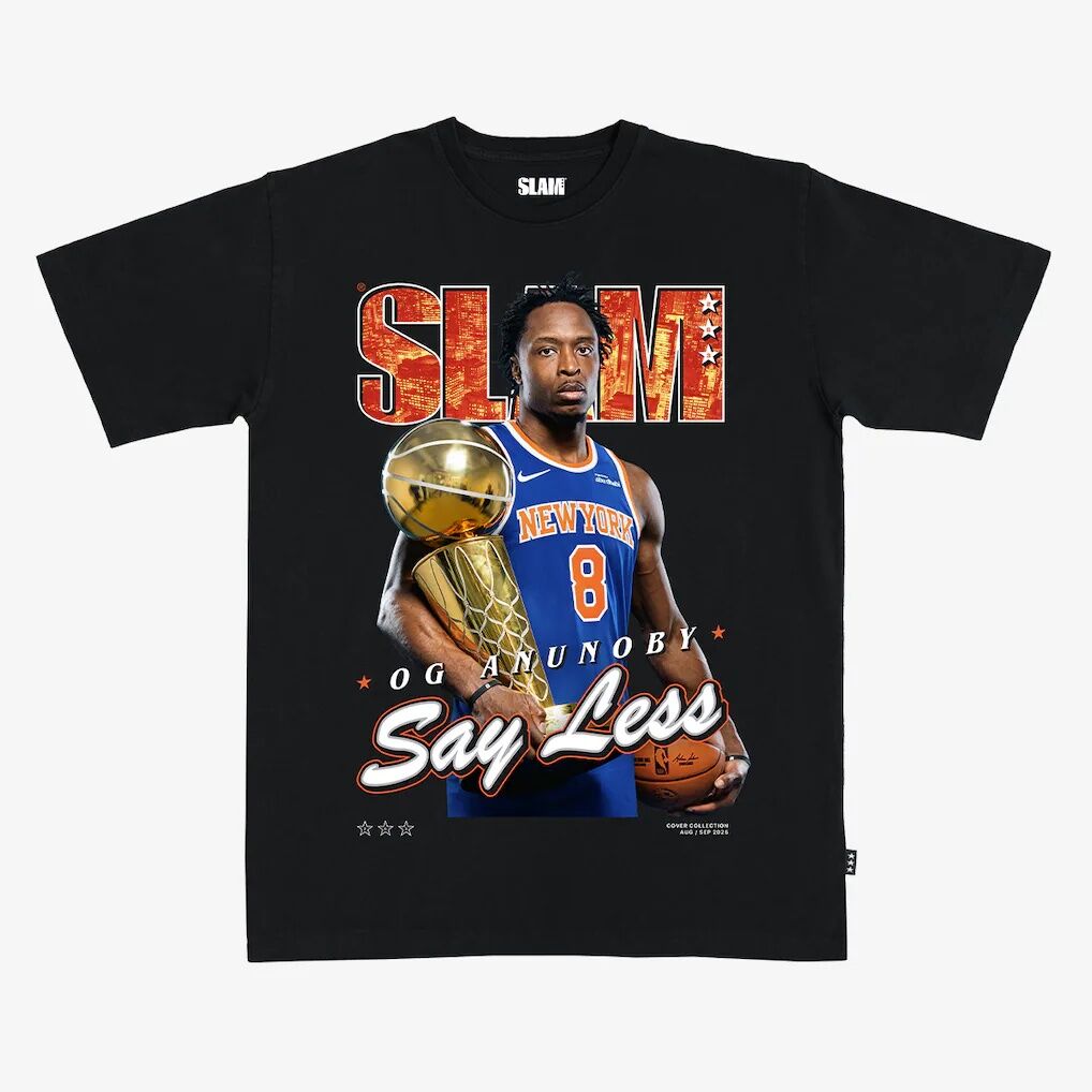 OG Anunoby New York Knicks SLAM Unisex 2026 NBA Finals Champions Cover T-Shirt