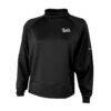 Cincinnati Reds Columbia Women's Par Performance Mock Neck Sweatshirt - Black - Front View