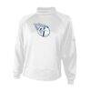 Cleveland Guardians Columbia Women's Par Performance Mock Neck Sweatshirt - White - Front View