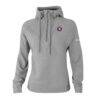 Houston Astros Columbia Women's Swingcraft Tri-Blend Half-Zip Hoodie - Gray - Front View