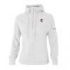 Minnesota Twins Columbia Women's Swingcraft Tri-Blend Half-Zip Hoodie - White - Front View
