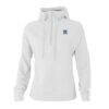 New York Yankees Columbia Women's Swingcraft Tri-Blend Half-Zip Hoodie - White - Front View