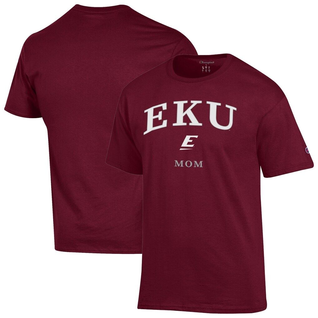 Eastern Kentucky Colonels Champion Unisex  Mom Logo T-Shirt - Maroon