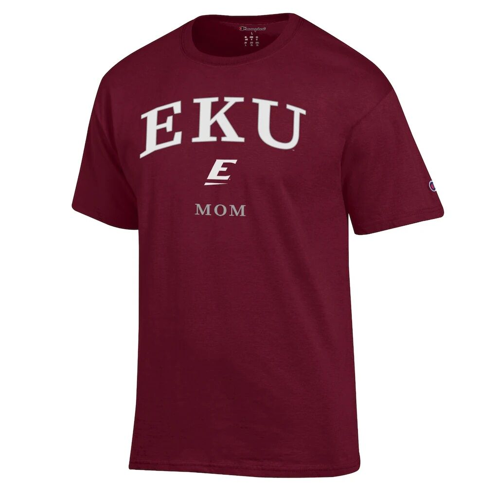 Eastern Kentucky Colonels Champion Unisex  Mom Logo T-Shirt - Maroon
