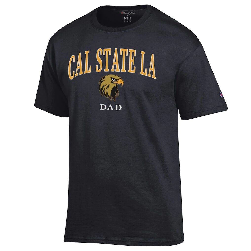 Cal State L.A. Golden Eagles Champion Dad Logo T-Shirt