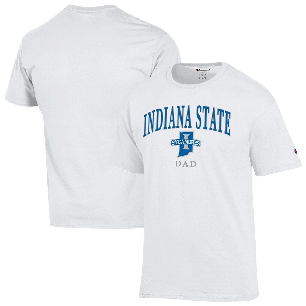 Indiana State Sycamores Champion Dad Logo T-Shirt