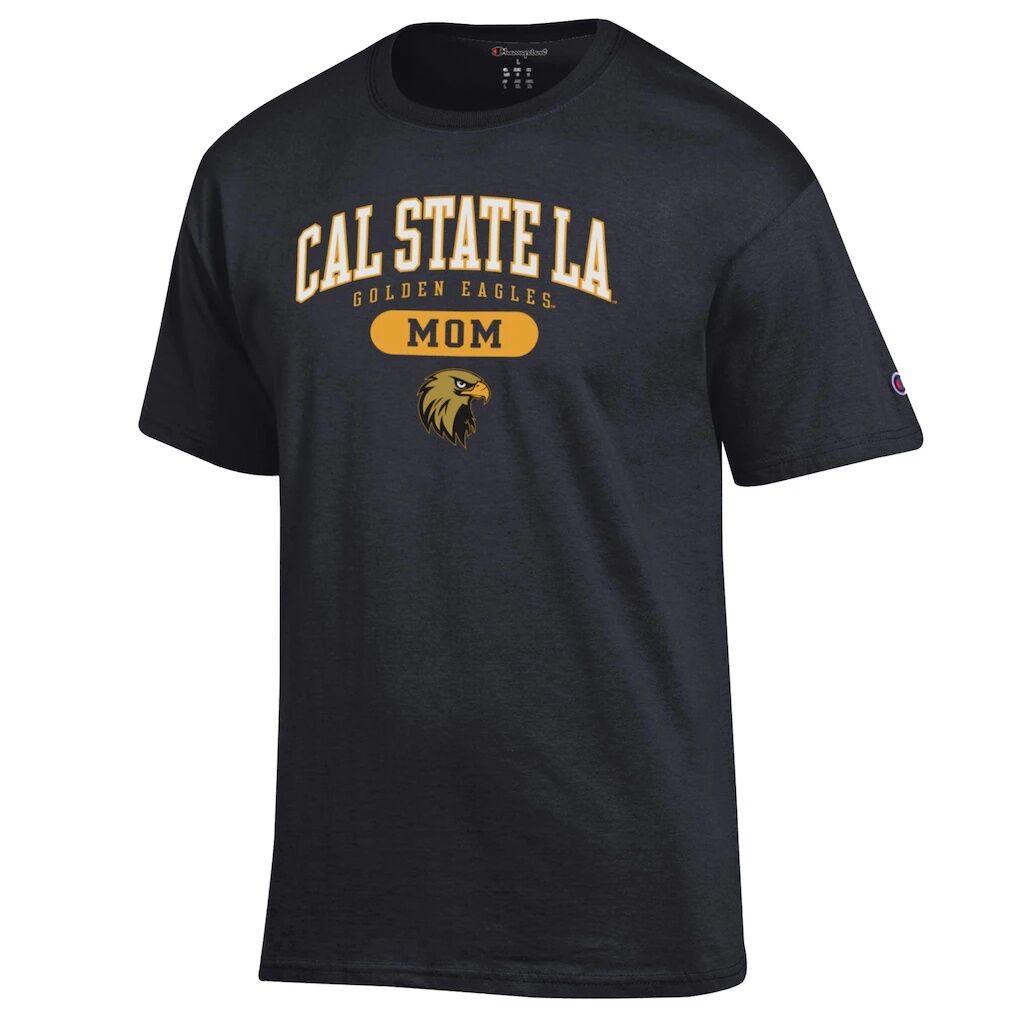 Cal State L.A. Golden Eagles Champion Unisex Mom Pill Box T-Shirt