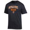 Buffalo State Bengals Champion Unisex Mom Pill Box T-Shirt - Black - Side View