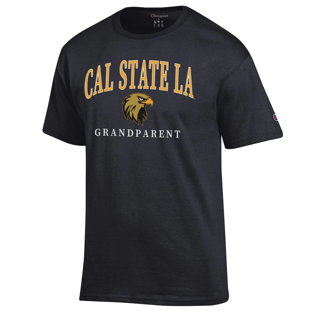 Cal State L.A. Golden Eagles Champion Grandparent Arch Logo T-Shirt