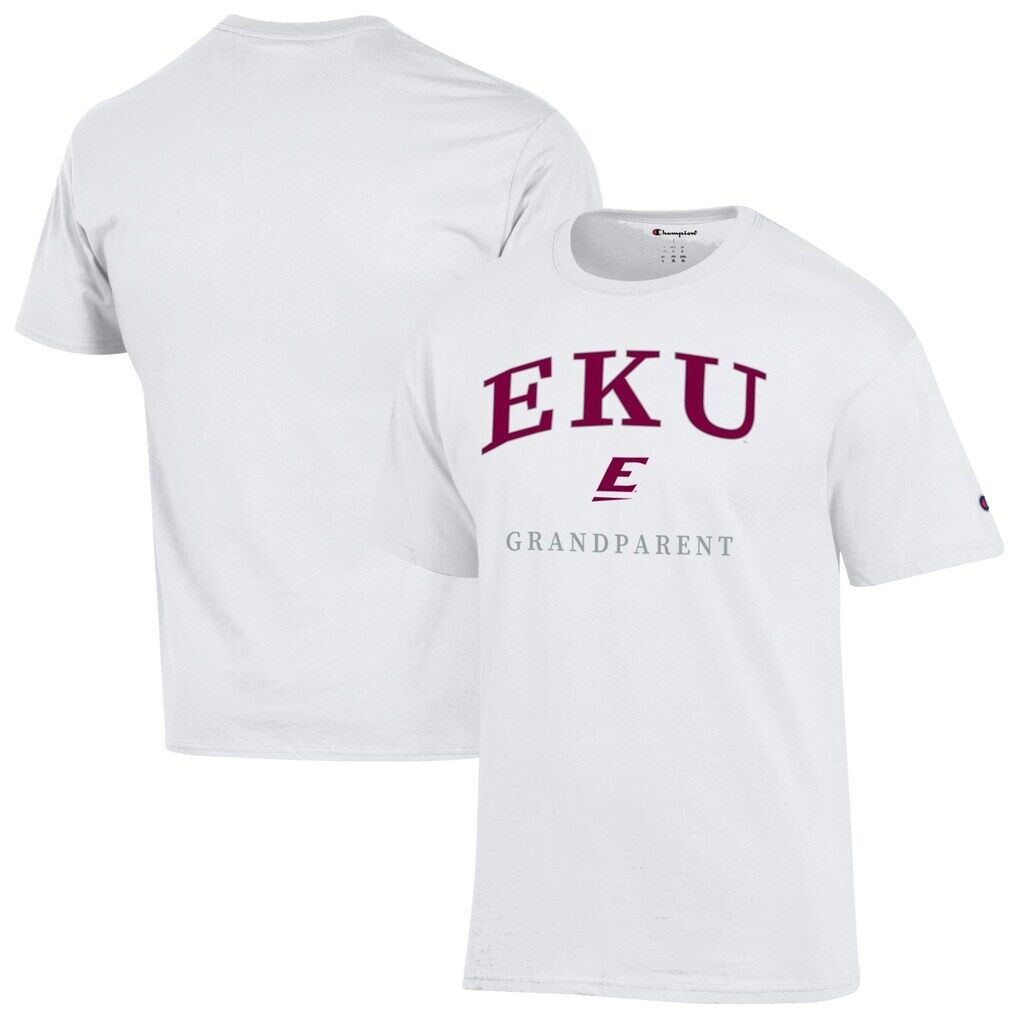 Eastern Kentucky Colonels Champion Grandparent Arch Logo T-Shirt