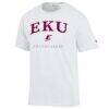 Eastern Kentucky Colonels Champion Grandparent Arch Logo T-Shirt - White - Side View