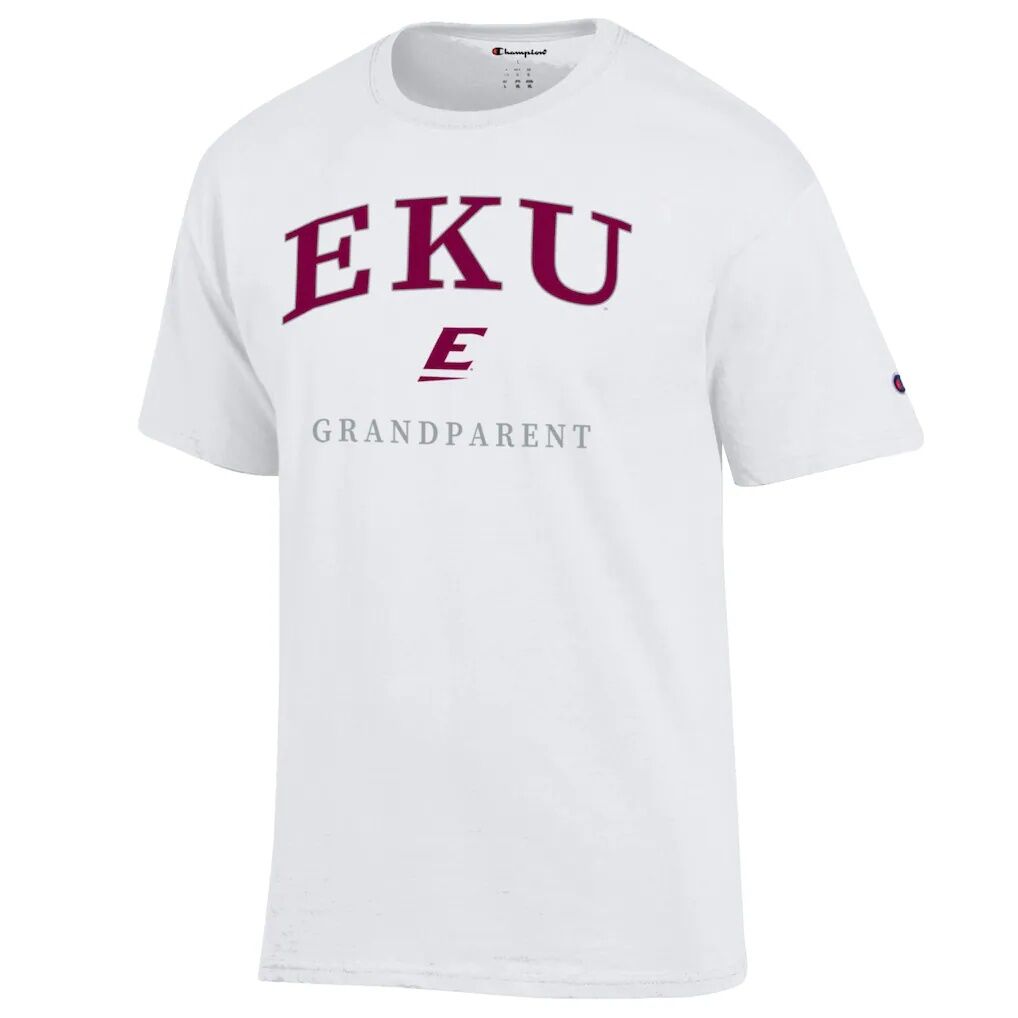 Eastern Kentucky Colonels Champion Grandparent Arch Logo T-Shirt
