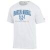 Franklin & Marshall Diplomats Champion Grandparent Arch Logo T-Shirt - White - Side View
