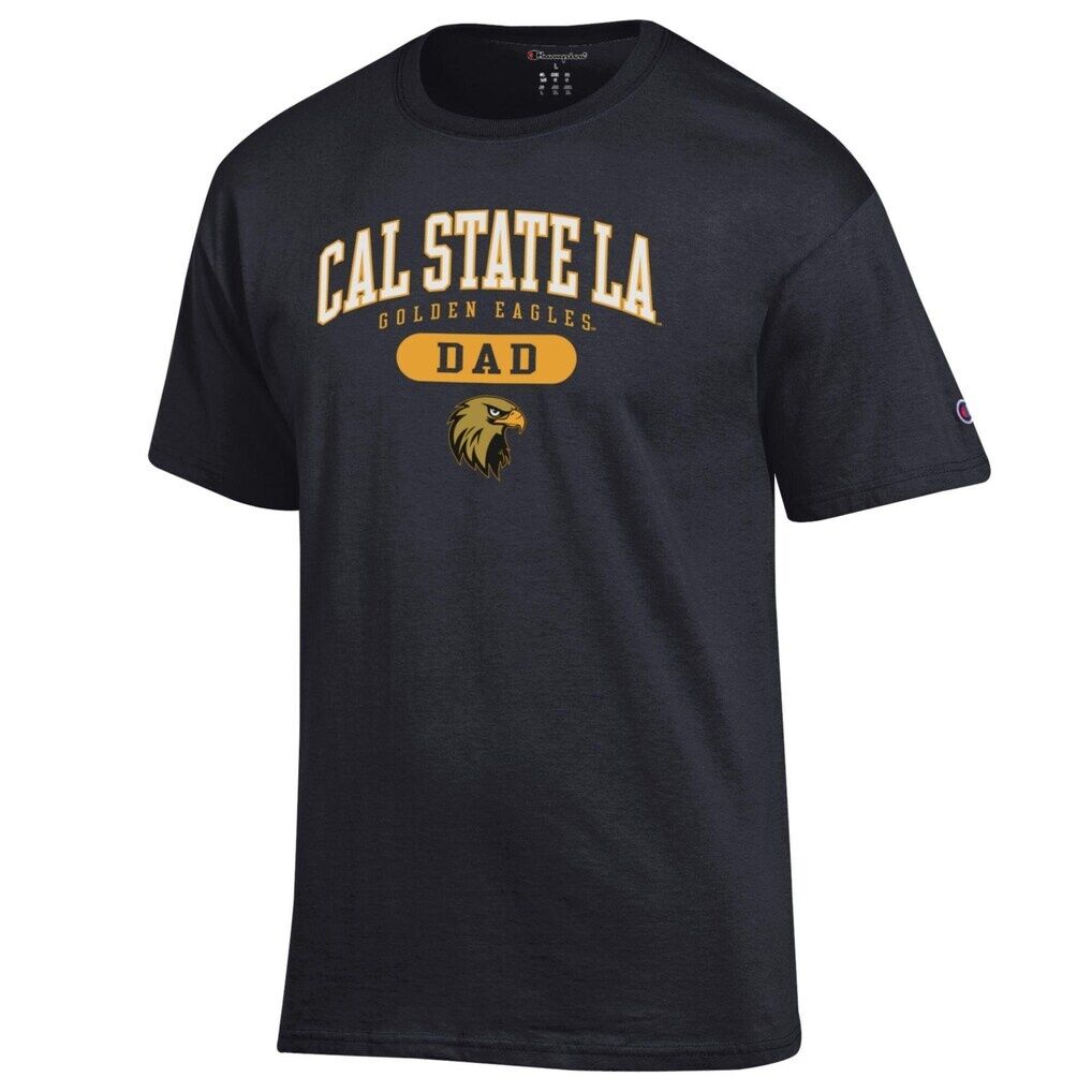 Cal State L.A. Golden Eagles Champion Dad Pill Box T-Shirt