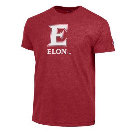Elon Phoenix Champion Ultimate Tri-Blend T-Shirt - - Front View