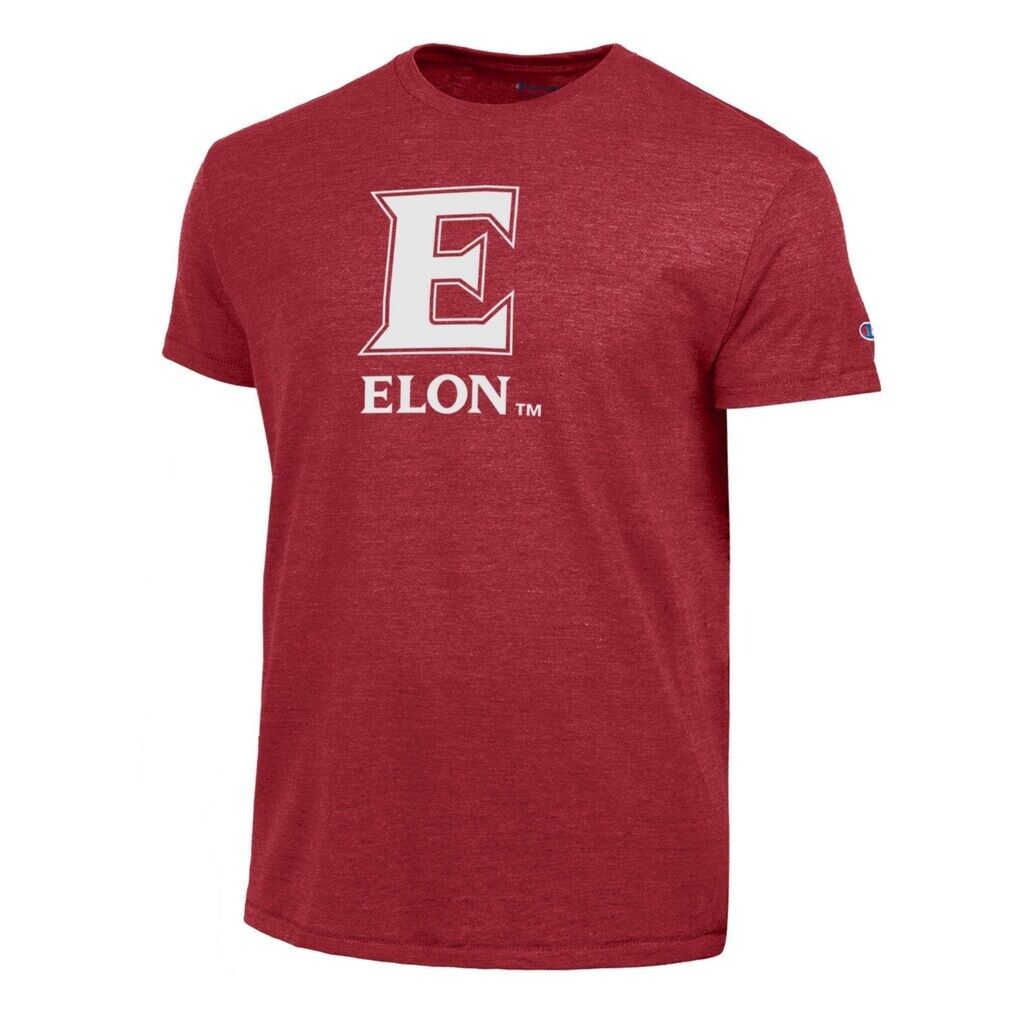 Elon Phoenix Champion  Ultimate Tri-Blend T-Shirt - Maroon