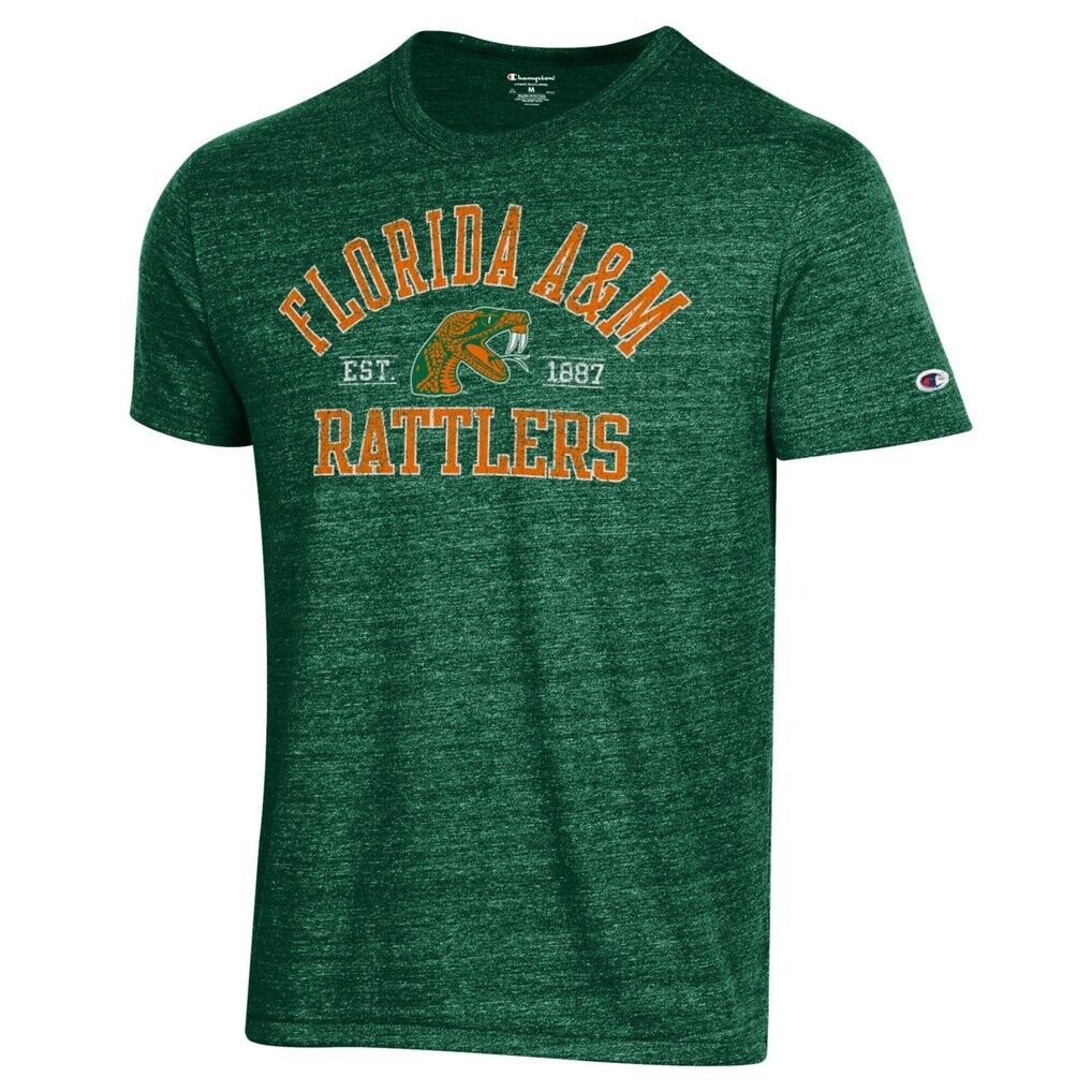 Florida A&M Rattlers Champion Established Date Ultimate Tri-Blend T-Shirt