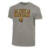 Cal State L.A. Golden Eagles Champion Stacked Ultimate Tri-Blend T-Shirt - Gray - Front View