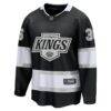 Mats Zuccarello Los Angeles Kings Fashion7 Home Breakaway Jersey - Black - Side View