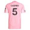 Casemiro Inter Miami CF adidas 2025 Euphoria On-Field Authentic Jersey - - Detail View