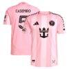 Casemiro Inter Miami CF adidas 2025 Euphoria On-Field Authentic Jersey - - Front View