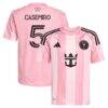 Casemiro Inter Miami CF adidas Youth 2025 Euphoria Replica Jersey - - Front View