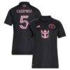 Casemiro Inter Miami CF adidas Women's 2026 Presagio Replica Jersey - Black - Front View