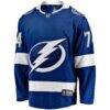 John Carlson Tampa Bay Lightning Fashion7 Home Breakaway Jersey - Blue - Side View