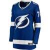 John Carlson Tampa Bay Lightning Fashion7 Women's Home Breakaway Jersey - Blue - Side View