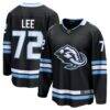 Anders Lee Utah Mammoth Fashion7 Home Breakaway Jersey - Black - Front View