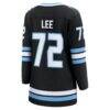 Anders Lee Utah Mammoth Fashion7 Women's Home Breakaway Jersey - Black - Detail View