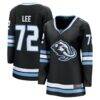 Anders Lee Utah Mammoth Fashion7 Women's Home Breakaway Jersey - Black - Front View