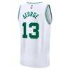 Paul George Boston Celtics Fashion7 Fast Break Replica Jersey - White - Detail View
