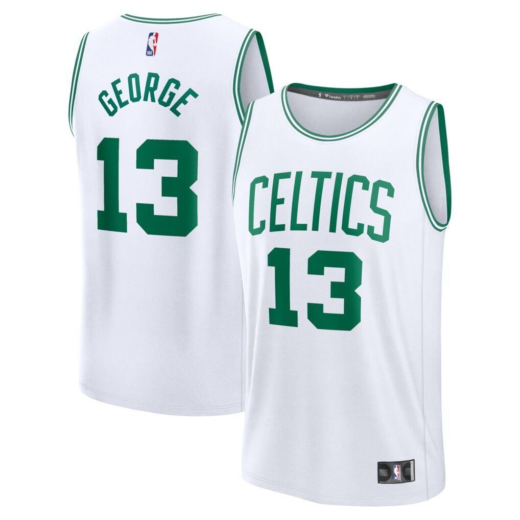 Paul George Boston Celtics Fashion7 Fast Break Replica Jersey - Association Edition