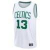 Paul George Boston Celtics Fashion7 Fast Break Replica Jersey - White - Side View