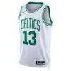 Paul George Boston Celtics Nike Unisex Swingman Jersey - White - Side View