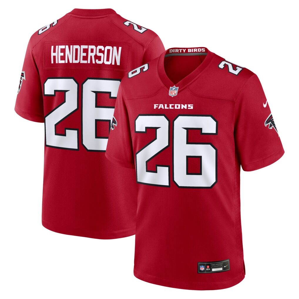 CJ Henderson Atlanta Falcons Nike Team Game Jersey