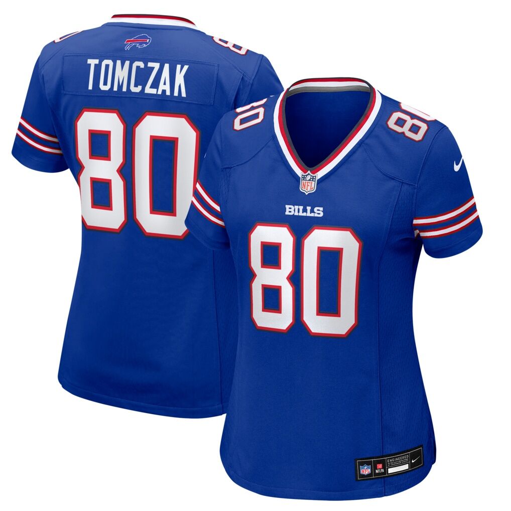 Max Tomczak Buffalo Bills Nike Women's Team Game Jersey - Royal